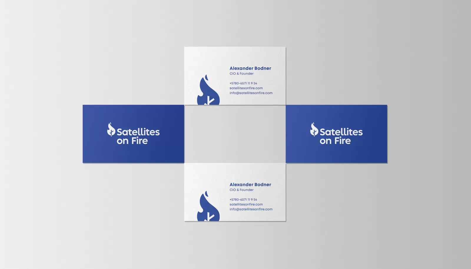 Satellites on Fire - Brand Identity