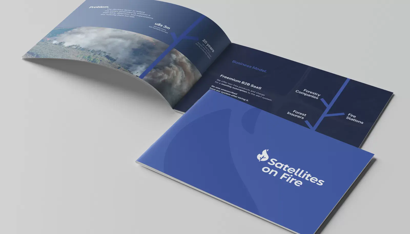 Satellites on Fire - Brand Identity