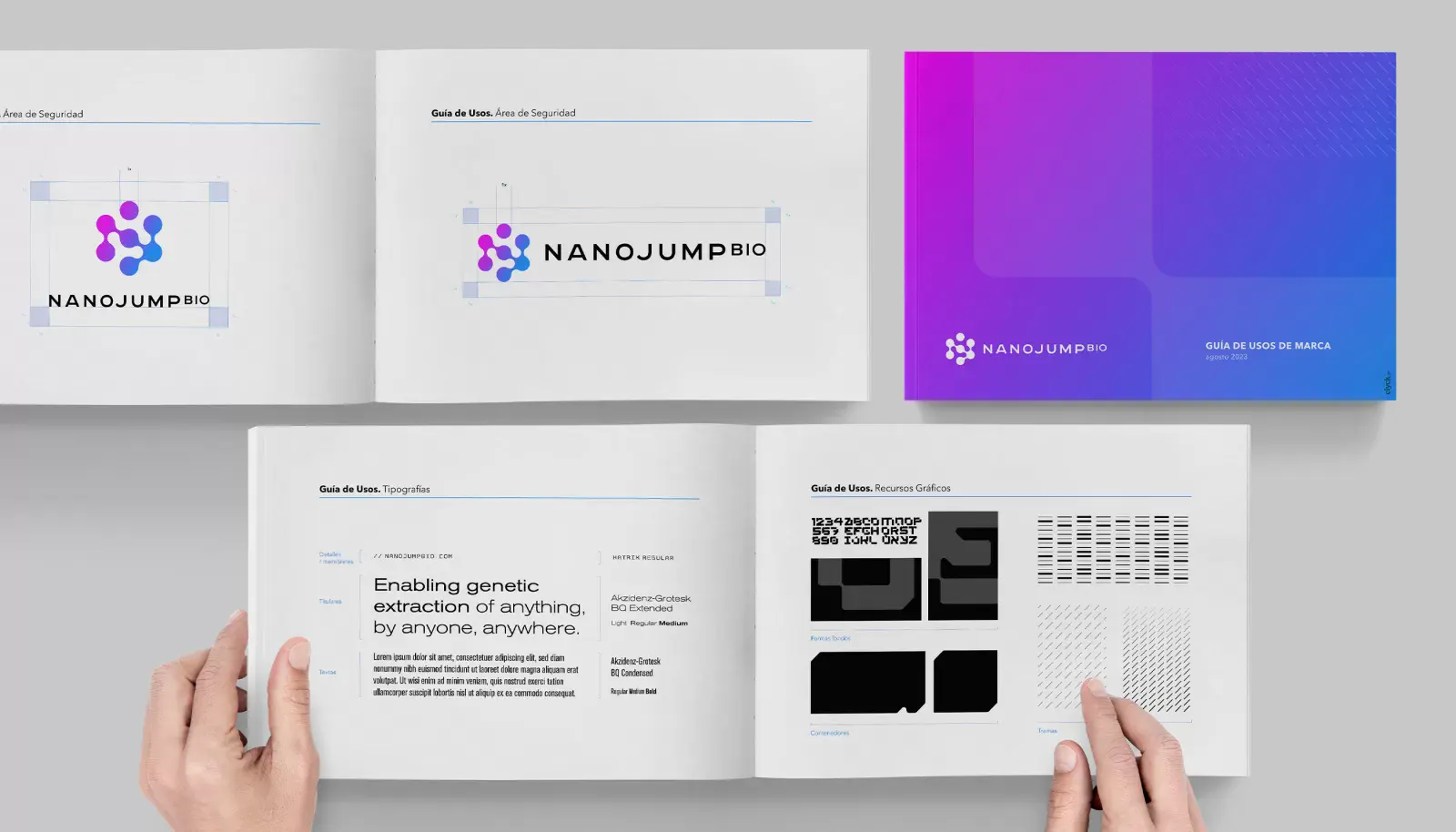 Nanojump Bio - Brand Identity