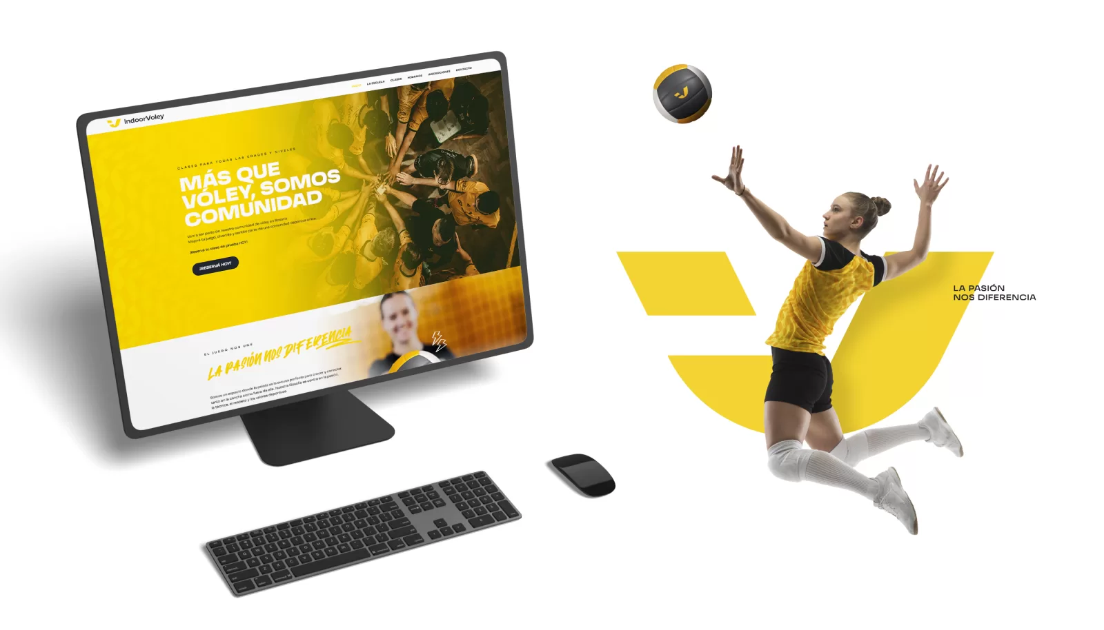 Indoor Voley - Branding